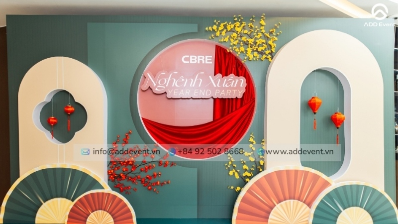 Tổng Hợp 99+ Mẫu Backdrop Year End Party Ấn Tượng Cho Tiệc Tất Niên 2025