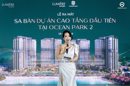 LỄ RA MẮT SA BÀN DỰ ÁN CAO TẦNG ĐẦU TIÊN TẠI OCEAN PARK 2 - LUMIÈRE SPRINGBAY