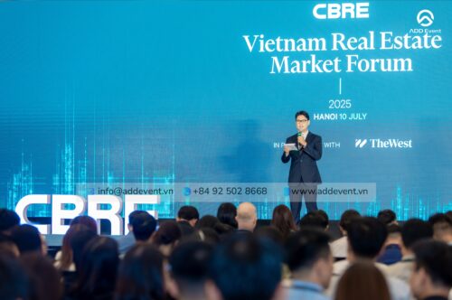 ADD EVENT ĐỒNG HÀNH CÙNG CBRE VIETNAM TỔ CHỨC THÀNH CÔNG DIỄN ĐÀN THỊ TRƯỜNG BẤT ĐỘNG SẢN VIỆT NAM 2025