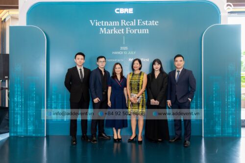 ADD EVENT ĐỒNG HÀNH CÙNG CBRE VIETNAM TỔ CHỨC THÀNH CÔNG DIỄN ĐÀN THỊ TRƯỜNG BẤT ĐỘNG SẢN VIỆT NAM 2025