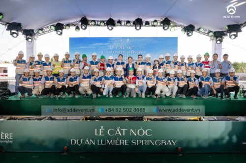 LỄ CẤT NÓC DỰ ÁN LUMIÈRE SPRINGBAY – DẤU MỐC KHẲNG ĐỊNH TẦM CAO MỚI