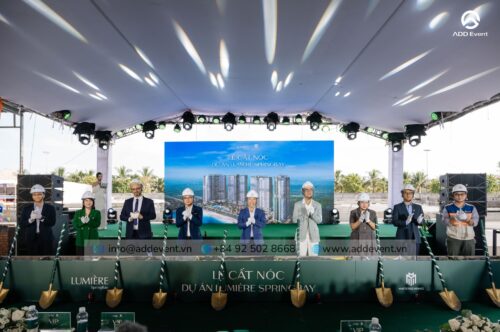 LỄ CẤT NÓC DỰ ÁN LUMIÈRE SPRINGBAY – DẤU MỐC KHẲNG ĐỊNH TẦM CAO MỚI