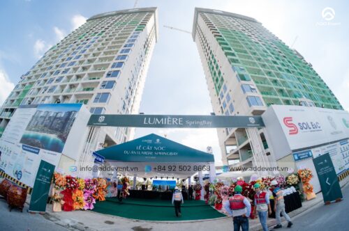 LỄ CẤT NÓC DỰ ÁN LUMIÈRE SPRINGBAY – DẤU MỐC KHẲNG ĐỊNH TẦM CAO MỚI